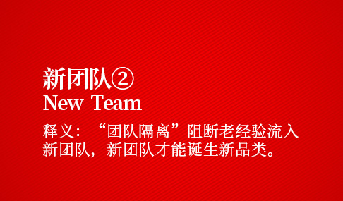 新团队是培育新品类的“摇篮”（下）